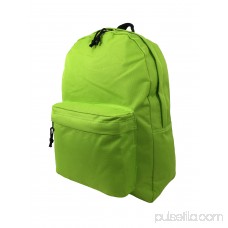 Classic Backpack Basic Bookbag 16 inch Simple Daypack Medium School Bag 565272138